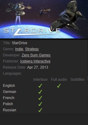 StarDrive Steam - Click Image to Close